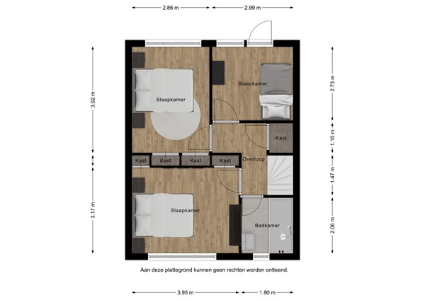 Floorplan - Grote Kade 5, 4511 AS Breskens